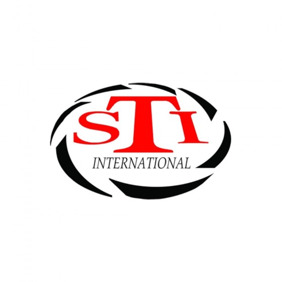 STI Logo Sticker