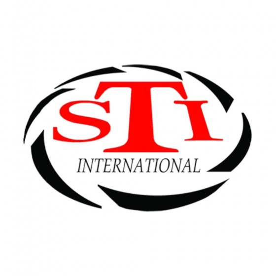 STi Logo Sticker groß