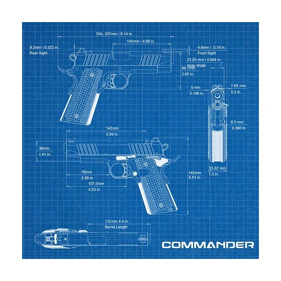 BUL 1911 Commander