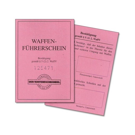 Waffenführerschein