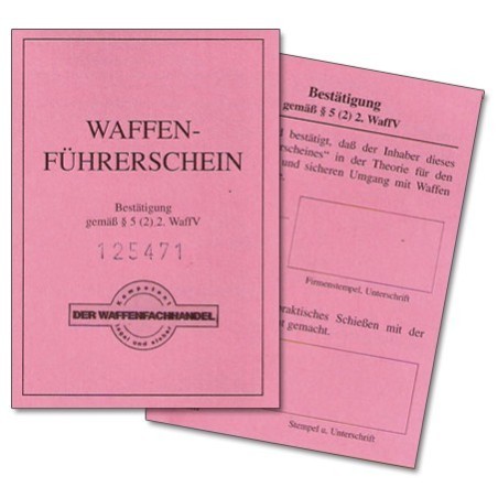 Waffenführerschein